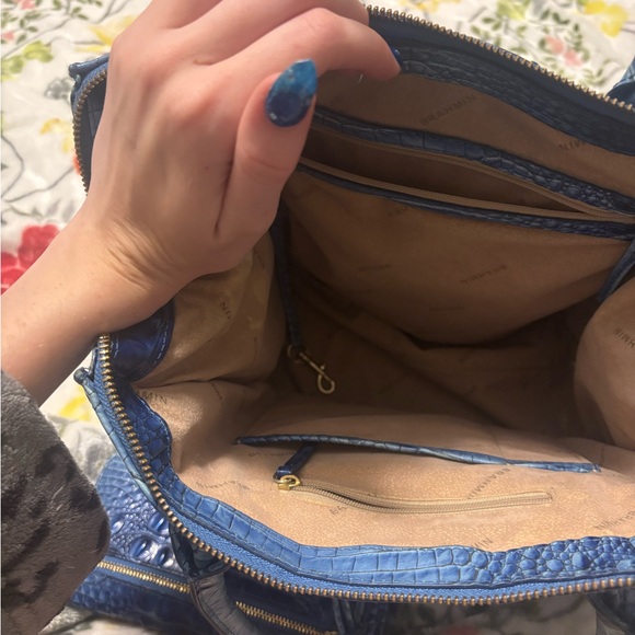 Brahmin Bag- Caroline -Electric Blue Ombré Melbourne - Picture 2 of 7